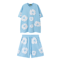Denim Trs Sky Blue Short set