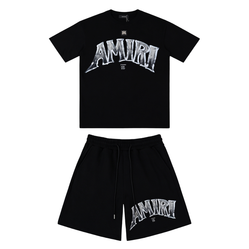 Amr Monogram Short Set