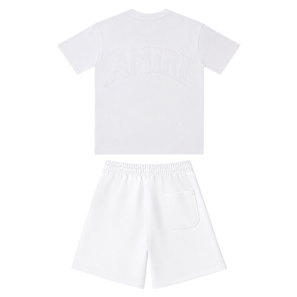 Amr Monogram Short Set
