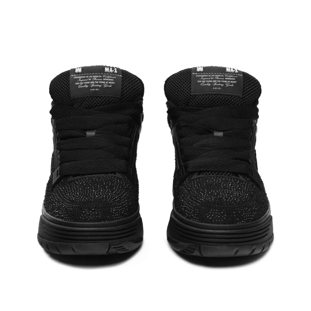 M.A Panelled Triple Black