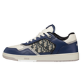 B27 Monogram Navy White