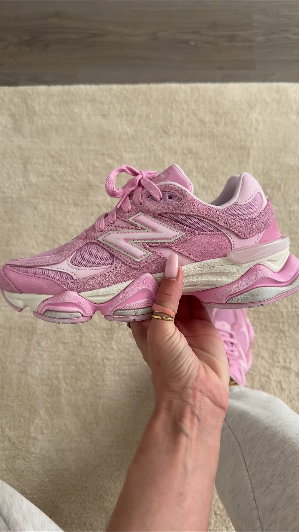 New Balance 9060 Pink Overdye