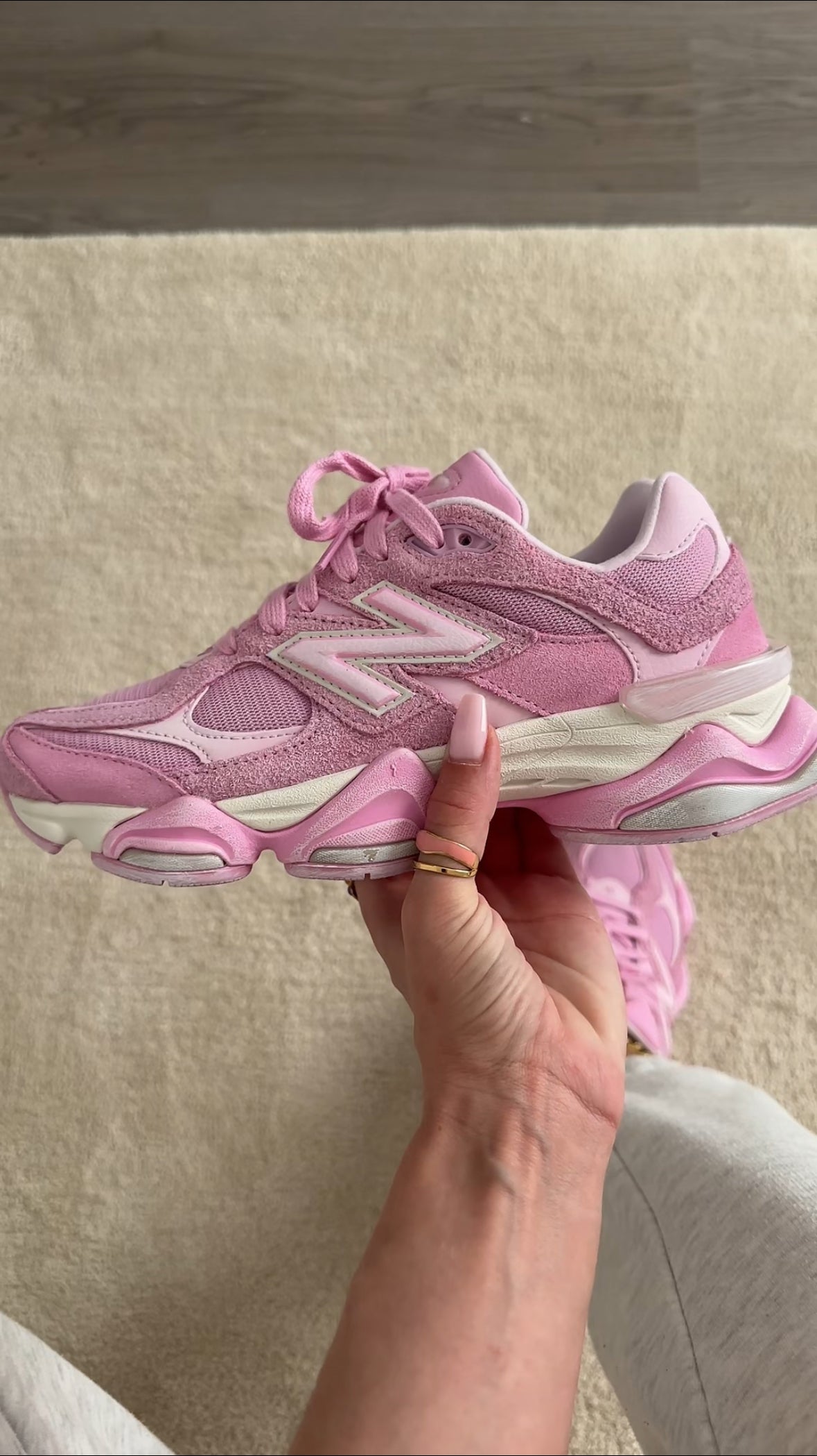 New Balance 9060 Pink Overdye