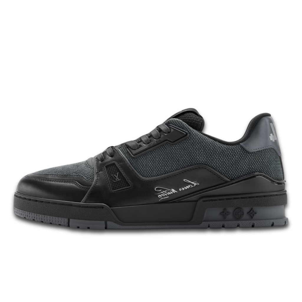 Monogram Denim Black Trainer