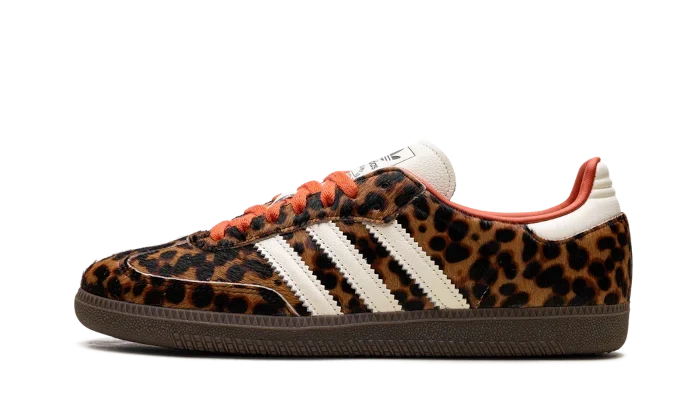 Adidas Samba OG Leopard Red Preloved